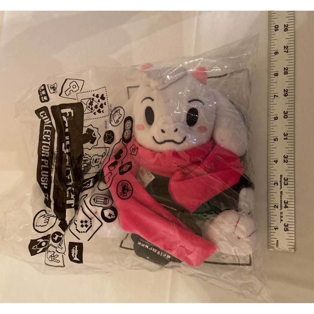 Official Deltarune No Hat Ralsei Plush 7" Fangamer Undertale NWT Sealed - Picture 3 of 7